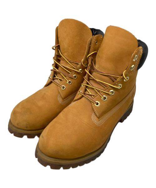 Timberland（ティンバーランド）Timberland (ティンバーランド) 6インチ プレミアム ウォータープルーフ ブーツ イエロー サイズ:8.5の古着・服飾アイテム