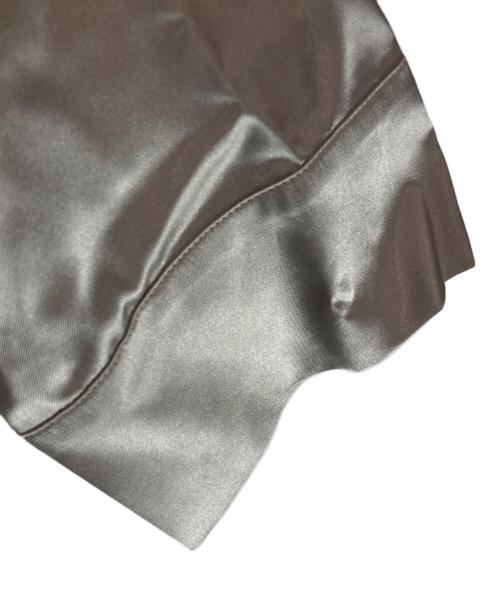 gelato pique（ジェラートピケ）gelato pique (ジェラートピケ) LE SSERAFIM (ルセラフィム) サテンシャツ＆ショートパンツセット シルバー サイズ:FREEの古着・服飾アイテム