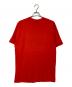 stussy (ステューシー) スカルプリントTシャツ オレンジ サイズ:Ｌ：5000円