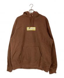 SUPREME（シュプリーム）の古着「Bling Box Logo Hooded Sweatshirt」｜ブラウン