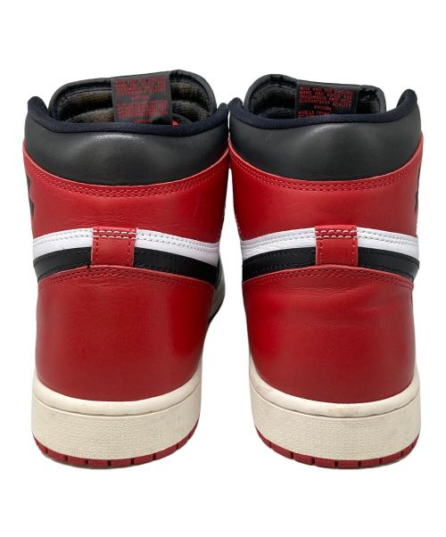 NIKE（ナイキ）NIKE (ナイキ) エアジョーダン1 レトロ ハイ OG レッド サイズ:30の古着・服飾アイテム