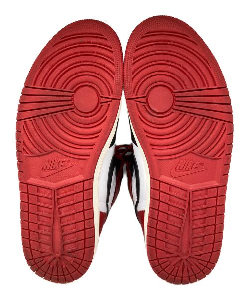 NIKE（ナイキ）NIKE (ナイキ) エアジョーダン1 レトロ ハイ OG レッド サイズ:30の古着・服飾アイテム