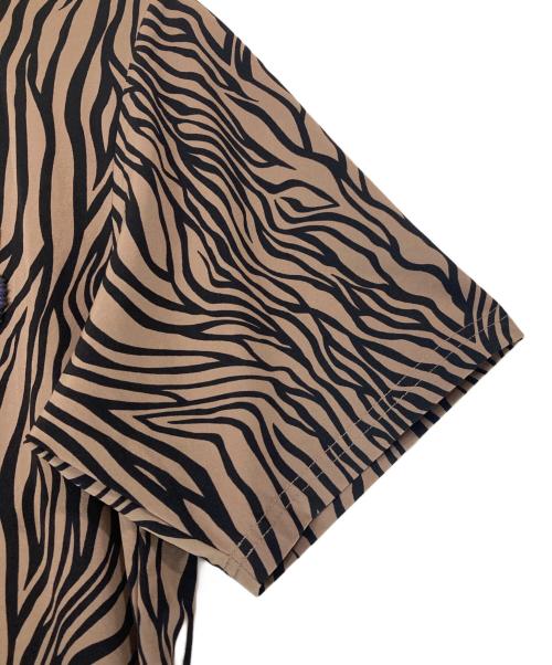 Thousand Mile（サウザンドマイル）Thousand Mile (サウザンドマイル) レオパード ショートスリーブワンピース ベージュ サイズ:Fの古着・服飾アイテム