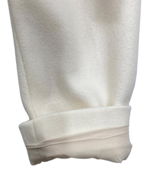 M ME EME（エムミーエメ）M ME EME (エムミーエメ) Cropped melton jacket ホワイト サイズ:FREE 未使用品の古着・服飾アイテム