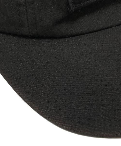 SUPREME（シュプリーム）Supreme (シュプリーム) 23FW Waxed Cotton Camp Cap ブラックの古着・服飾アイテム