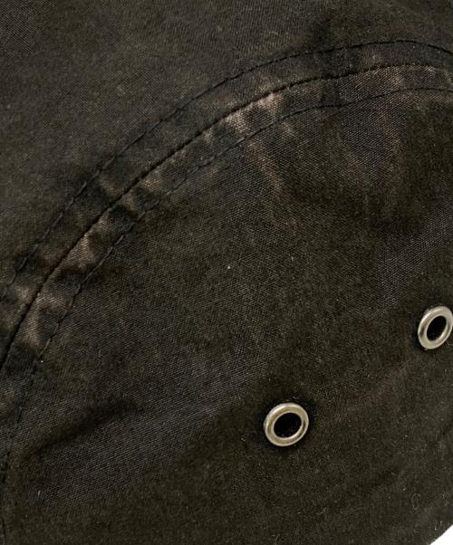 SUPREME（シュプリーム）Supreme (シュプリーム) 23FW Waxed Cotton Camp Cap ブラックの古着・服飾アイテム