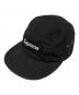 Supreme（シュプリーム）の古着「23FW Waxed Cotton Camp Cap」｜ブラック