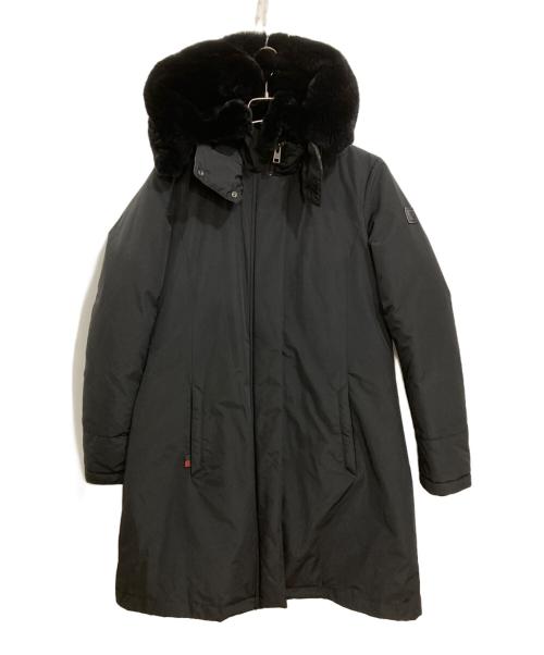 WOOLRICH（ウールリッチ）WOOLRICH (ウールリッチ) BOW BRIDGE COAT ブラック サイズ:Mの古着・服飾アイテム