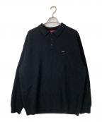 SUPREMEシュプリーム）の古着「23FW Small Box Polo Sweater」｜ブラック