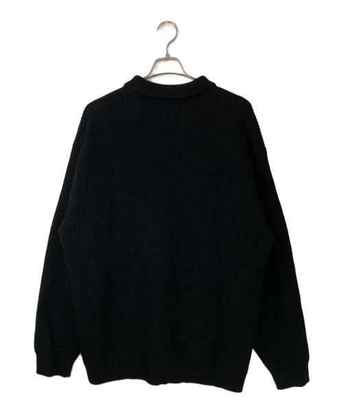 SUPREME（シュプリーム）Supreme (シュプリーム) 23FW Small Box Polo Sweater ブラック サイズ:XXLの古着・服飾アイテム