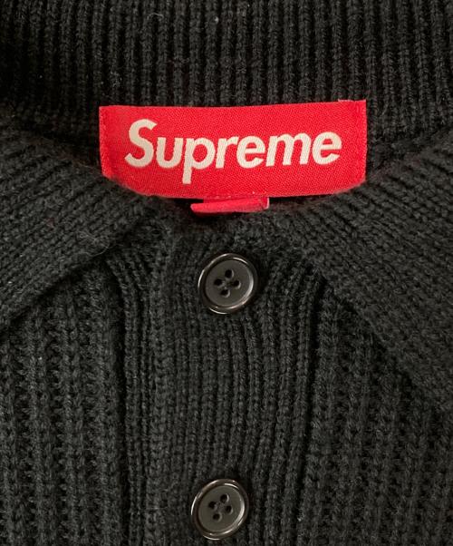 SUPREME（シュプリーム）Supreme (シュプリーム) 23FW Small Box Polo Sweater ブラック サイズ:XXLの古着・服飾アイテム
