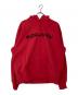 Supreme（シュプリーム）の古着「25SS Blackletter Hooded Sweatshirt」｜レッド