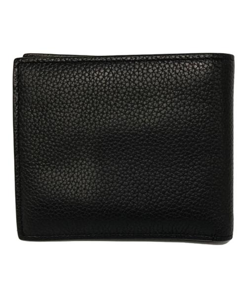 DIOR HOMME（ディオール オム）Dior Homme (ディオール オム) CD ICON 2つ折り財布 ブラックの古着・服飾アイテム