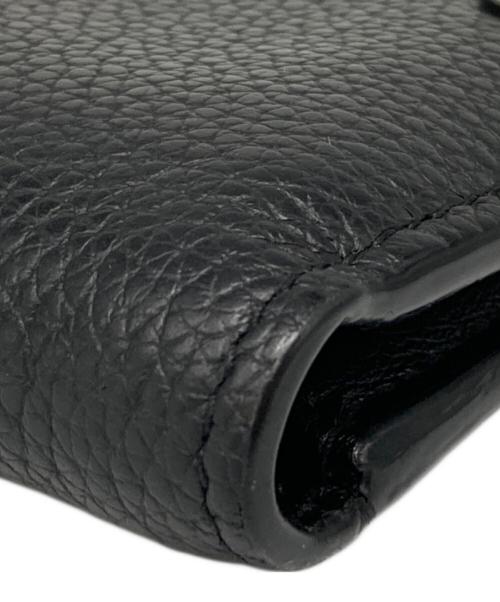 DIOR HOMME（ディオール オム）Dior Homme (ディオール オム) CD ICON 2つ折り財布 ブラックの古着・服飾アイテム