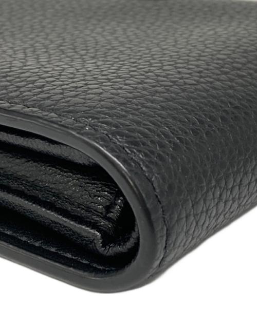 DIOR HOMME（ディオール オム）Dior Homme (ディオール オム) CD ICON 2つ折り財布 ブラックの古着・服飾アイテム