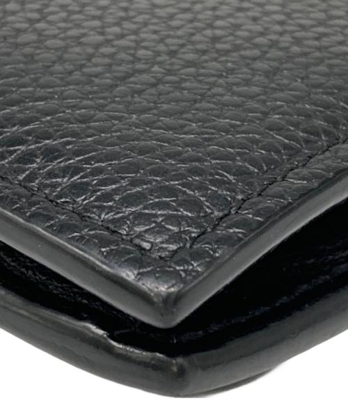 DIOR HOMME（ディオール オム）Dior Homme (ディオール オム) CD ICON 2つ折り財布 ブラックの古着・服飾アイテム