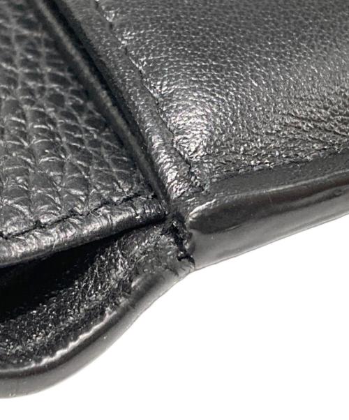 DIOR HOMME（ディオール オム）Dior Homme (ディオール オム) CD ICON 2つ折り財布 ブラックの古着・服飾アイテム