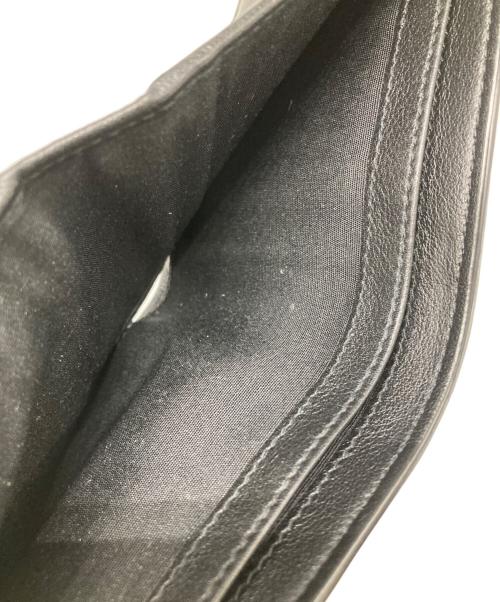 DIOR HOMME（ディオール オム）Dior Homme (ディオール オム) CD ICON 2つ折り財布 ブラックの古着・服飾アイテム