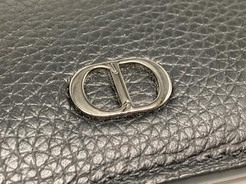 DIOR HOMME（ディオール オム）Dior Homme (ディオール オム) CD ICON コインケース ブラックの古着・服飾アイテム