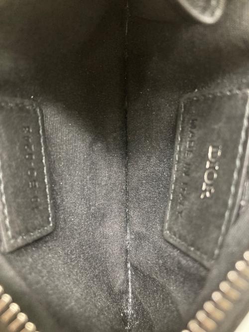 DIOR HOMME（ディオール オム）Dior Homme (ディオール オム) CD ICON コインケース ブラックの古着・服飾アイテム