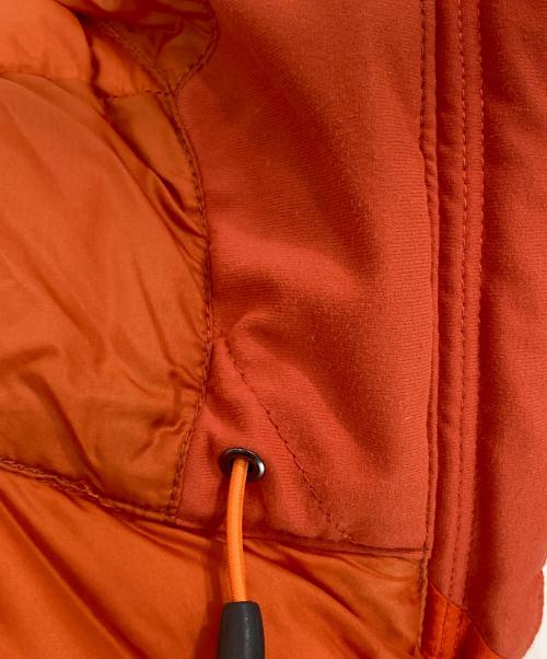 mont-bell（モンベル）mont-bell (モンベル) パーマフロスト ライトダウンパーカ オレンジ サイズ:Lの古着・服飾アイテム