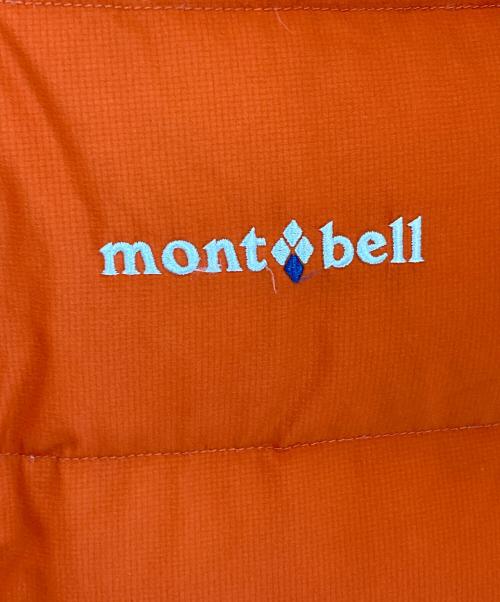 mont-bell（モンベル）mont-bell (モンベル) パーマフロスト ライトダウンパーカ オレンジ サイズ:Lの古着・服飾アイテム