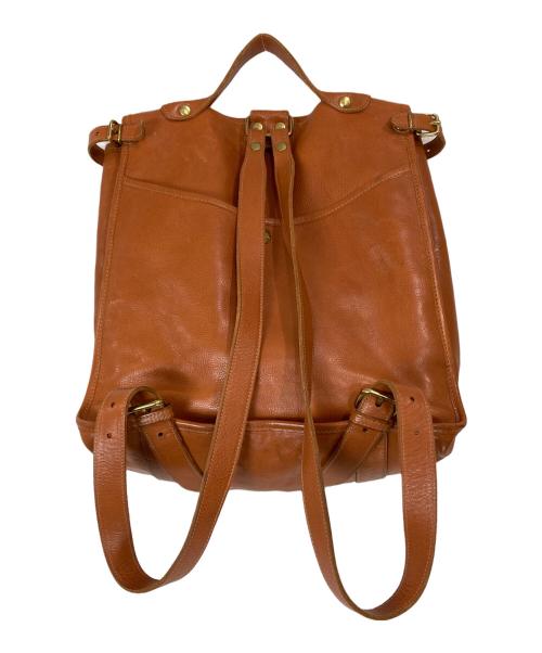 IL BISONTE（イル ビゾンテ）IL BISONTE (イル ビゾンテ) レザーリュック ブラウンの古着・服飾アイテム