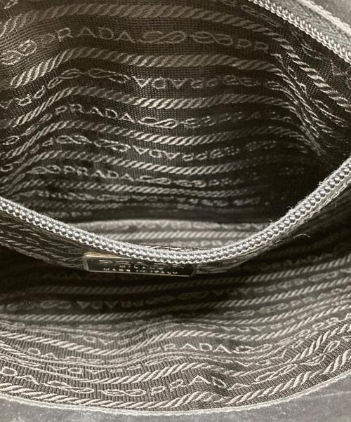 PRADA（プラダ）PRADA (プラダ) ナイロントートバッグ ブラックの古着・服飾アイテム