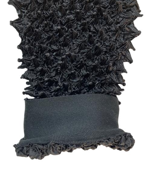 BUNZABURO（ブンザブロウ）BUNZABURO (ブンザブロウ) ツンツンのパンツ ブラック サイズ:FREEの古着・服飾アイテム