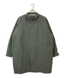 WILD THINGS（ワイルドシングス）の古着「スタンドカラーコート」｜グリーン