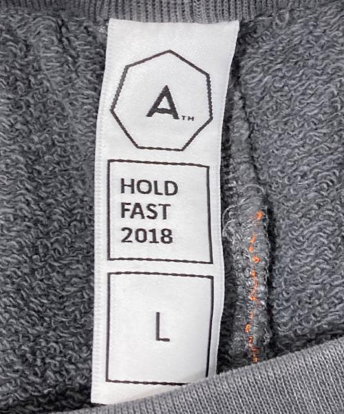 ALCHEMIST（アルケミスト）ALCHEMIST (アルケミスト) フリンジダメージ加工スウェットパンツ グレー サイズ:Lの古着・服飾アイテム