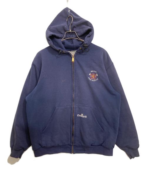 CarHartt（カーハート）CarHartt (カーハート) 裏地サーマルジップパーカー ネイビー サイズ:不明の古着・服飾アイテム