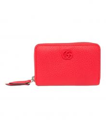 GUCCI（グッチ）の古着「ジップアラウンドウォレット」｜ネオンピンク
