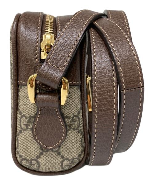 GUCCI（グッチ）GUCCI (グッチ) オフディアショルダーバッグ ベージュの古着・服飾アイテム