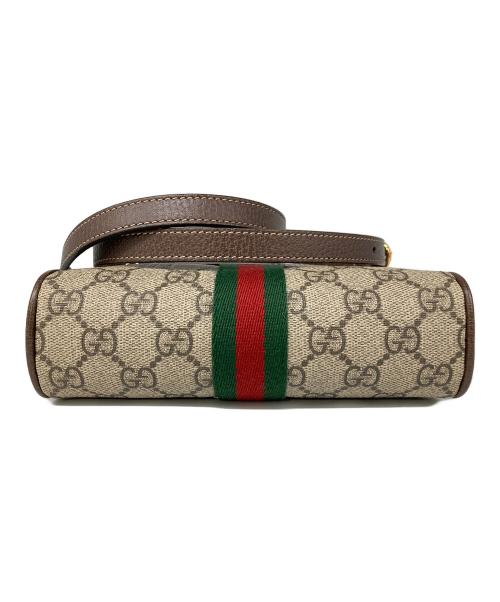 GUCCI（グッチ）GUCCI (グッチ) オフディアショルダーバッグ ベージュの古着・服飾アイテム