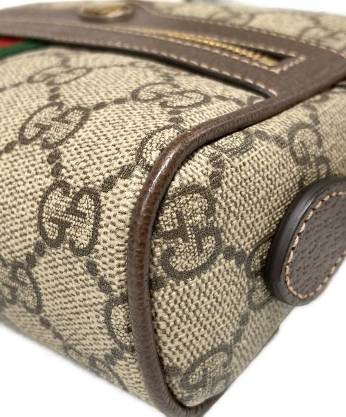 GUCCI（グッチ）GUCCI (グッチ) オフディアショルダーバッグ ベージュの古着・服飾アイテム