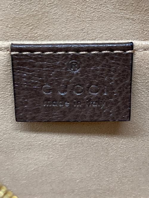 GUCCI（グッチ）GUCCI (グッチ) オフディアショルダーバッグ ベージュの古着・服飾アイテム