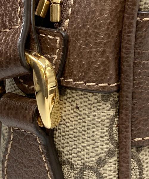 GUCCI（グッチ）GUCCI (グッチ) オフディアショルダーバッグ ベージュの古着・服飾アイテム