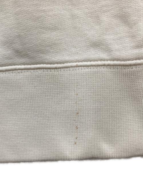 MONCLER（モンクレール）MONCLER (モンクレール) パッチエンブレムスウェット　 ホワイト サイズ:Ⅿの古着・服飾アイテム