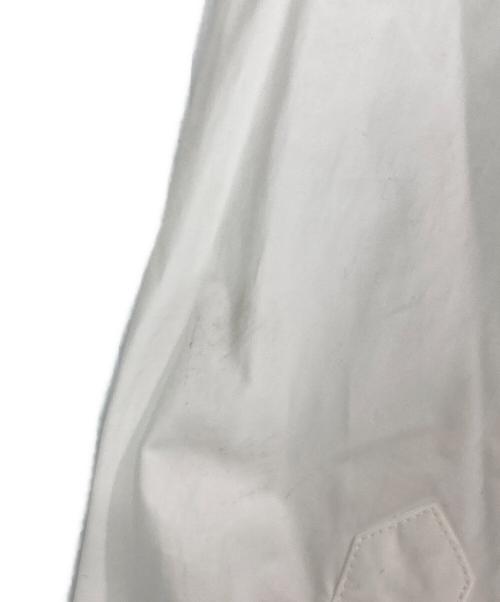 ALEXANDER WANG・T（アレキサンダーワンティー）ALEXANDER WANG・T (アレキサンダーワンティー) クロスフロント クロップドラップシャツ ホワイト サイズ:2の古着・服飾アイテム