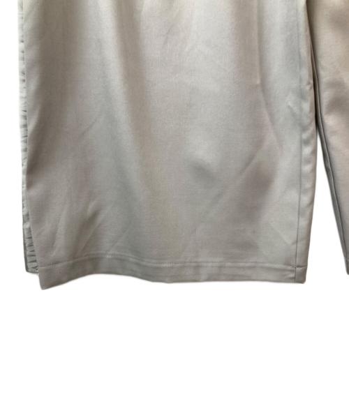 HIAND（ハイアンド）HIAND (ハイアンド) Tack wide pants グレー サイズ:FREEの古着・服飾アイテム