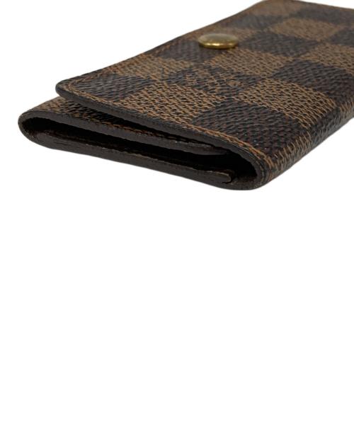 LOUIS VUITTON（ルイ ヴィトン）LOUIS VUITTON (ルイ ヴィトン) キーケース ミュルティクレ4 ブラウンの古着・服飾アイテム