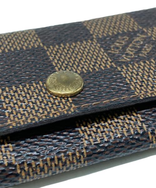 LOUIS VUITTON（ルイ ヴィトン）LOUIS VUITTON (ルイ ヴィトン) キーケース ミュルティクレ4 ブラウンの古着・服飾アイテム