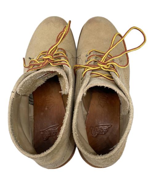 RED WING（レッドウィング）RED WING (レッドウィング) 6インチ クラシックラウンド ベージュ サイズ:26の古着・服飾アイテム