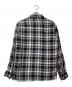 TOWN CRAFT (タウンクラフト) 50-60’sオンブレチェックシャツ ブラック×パープル サイズ:実寸(身幅52cm×着丈71cm)：40000円