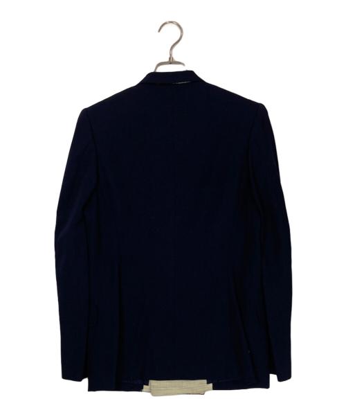 Yohji Yamamoto FEMME（ヨウジヤマモトファム）YOHJI YAMAMOTO FEMME (ヨウジヤマモトファム) テーラードジャケット ネイビー サイズ:Sの古着・服飾アイテム