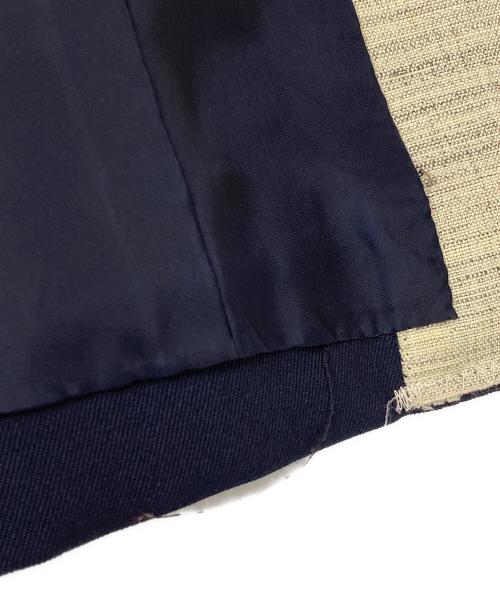 Yohji Yamamoto FEMME（ヨウジヤマモトファム）YOHJI YAMAMOTO FEMME (ヨウジヤマモトファム) テーラードジャケット ネイビー サイズ:Sの古着・服飾アイテム