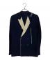 YOHJI YAMAMOTO FEMME（ヨウジヤマモトファム）の古着「テーラードジャケット」｜ネイビー