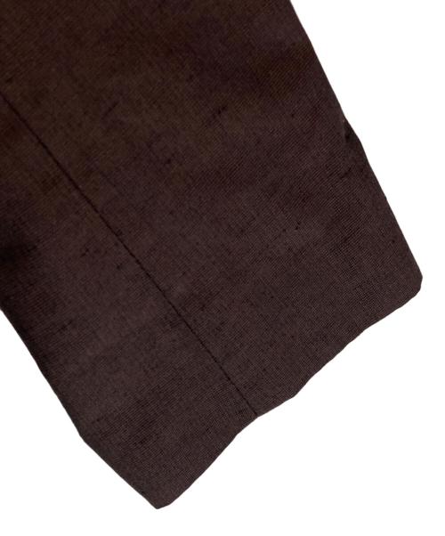 Jean Paul GAULTIER CLASSIQUE（ジャンポールゴルチエクラシック）Jean Paul GAULTIER CLASSIQUE (ジャンポールゴルチエクラシック) デザインテーラードジャケット ブラウン サイズ:40の古着・服飾アイテム