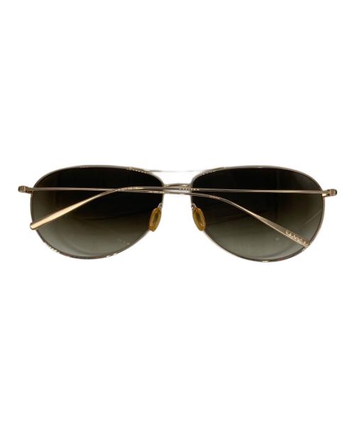 OLIVER PEOPLES（オリバーピープルズ）OLIVER PEOPLES (オリバーピープルズ) サングラス ゴールド サイズ:61□14の古着・服飾アイテム